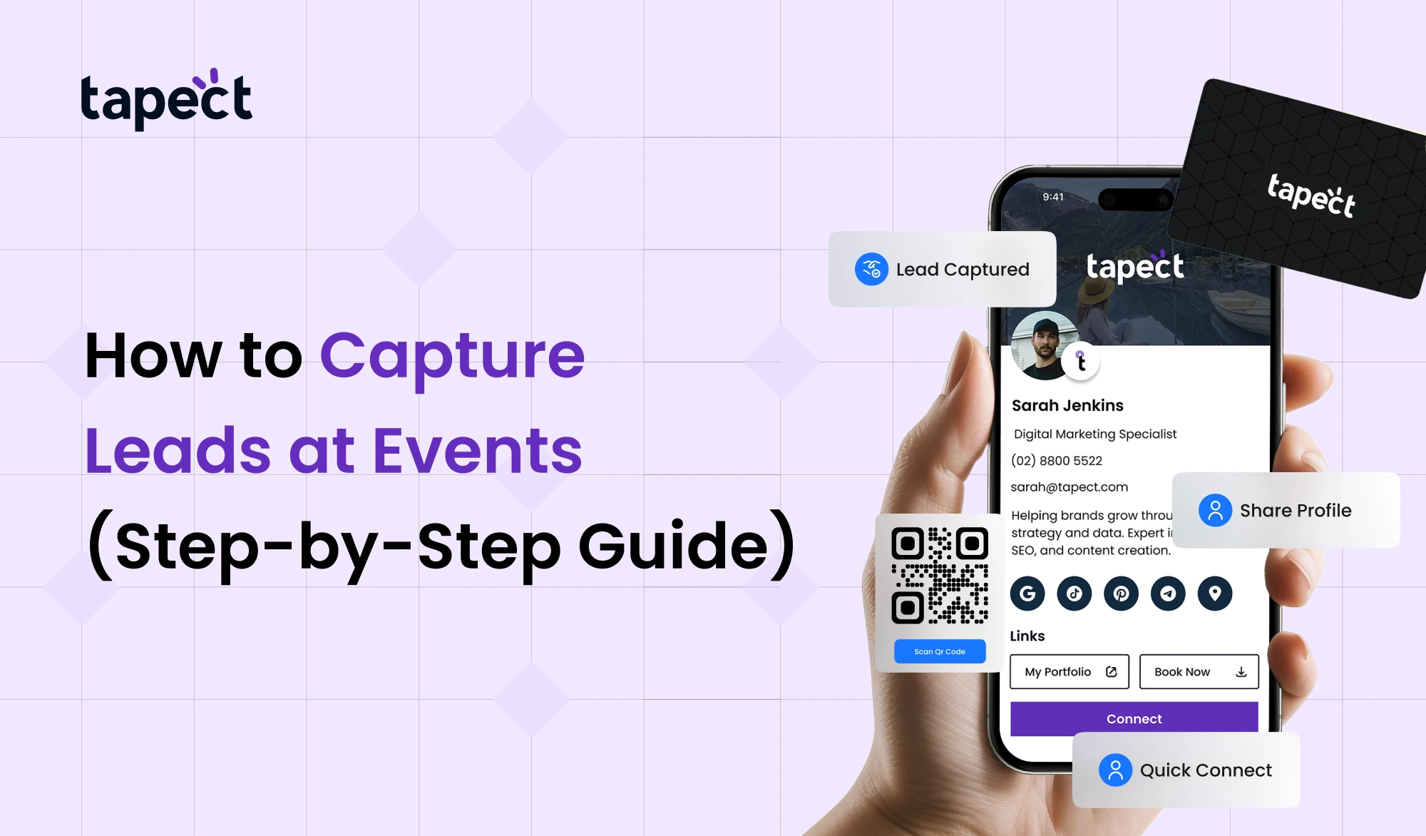 how to capture leads at events