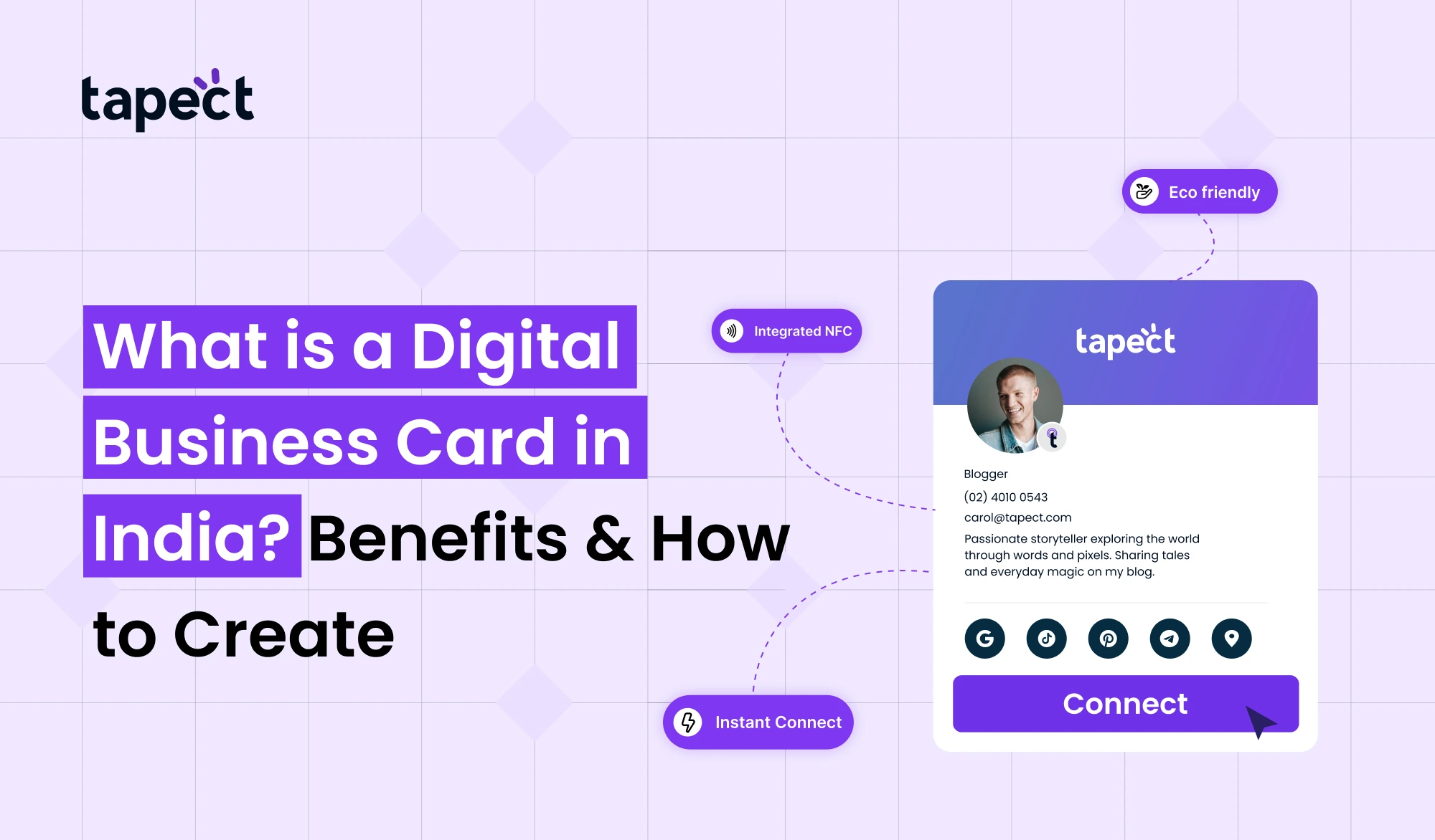 digital business card in india