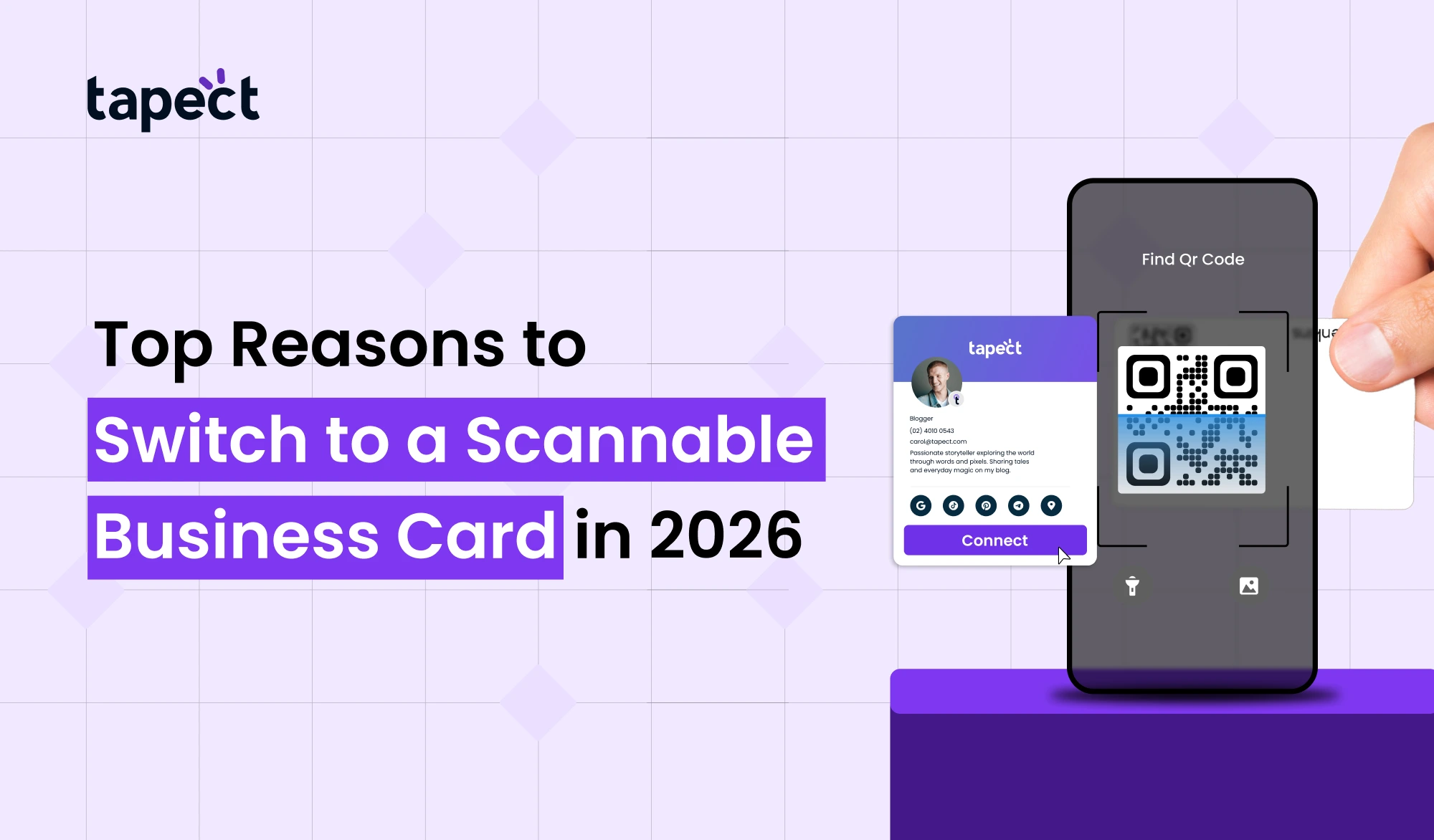Scannable Business Card