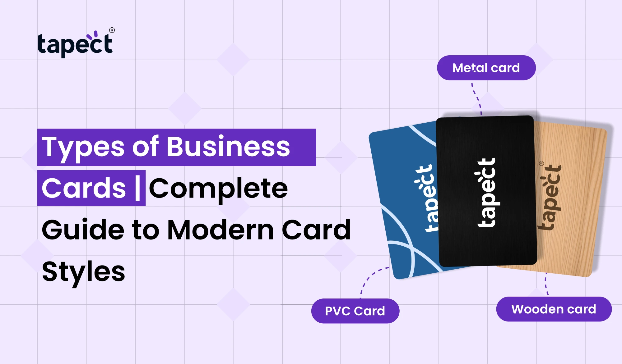 Types of Business Cards
