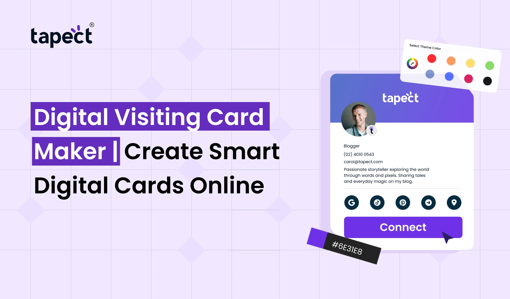 Digital Visiting Card Maker
