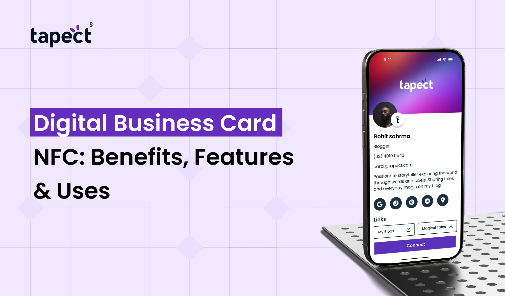 Digital Business Card NFC