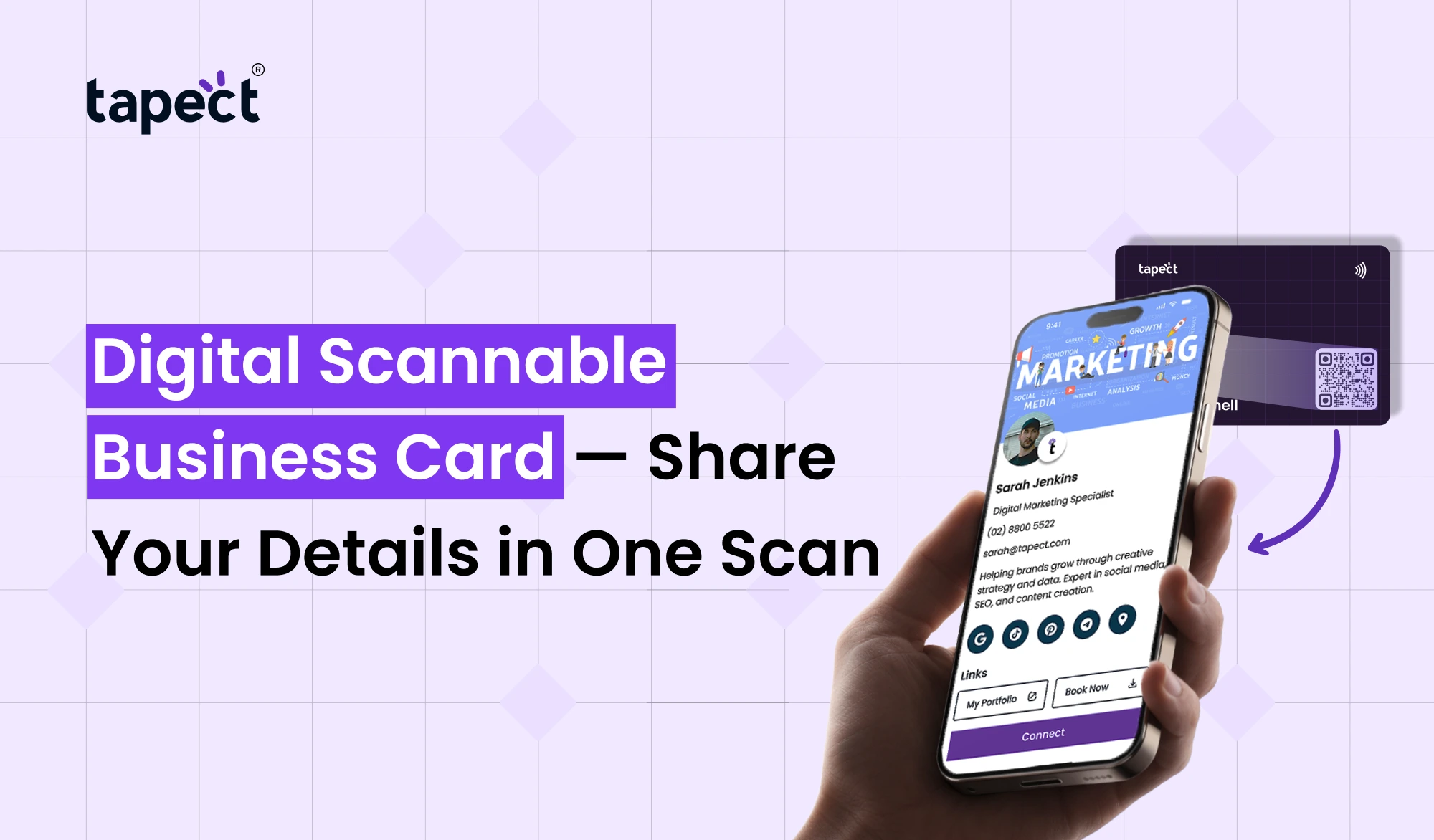scannable business card