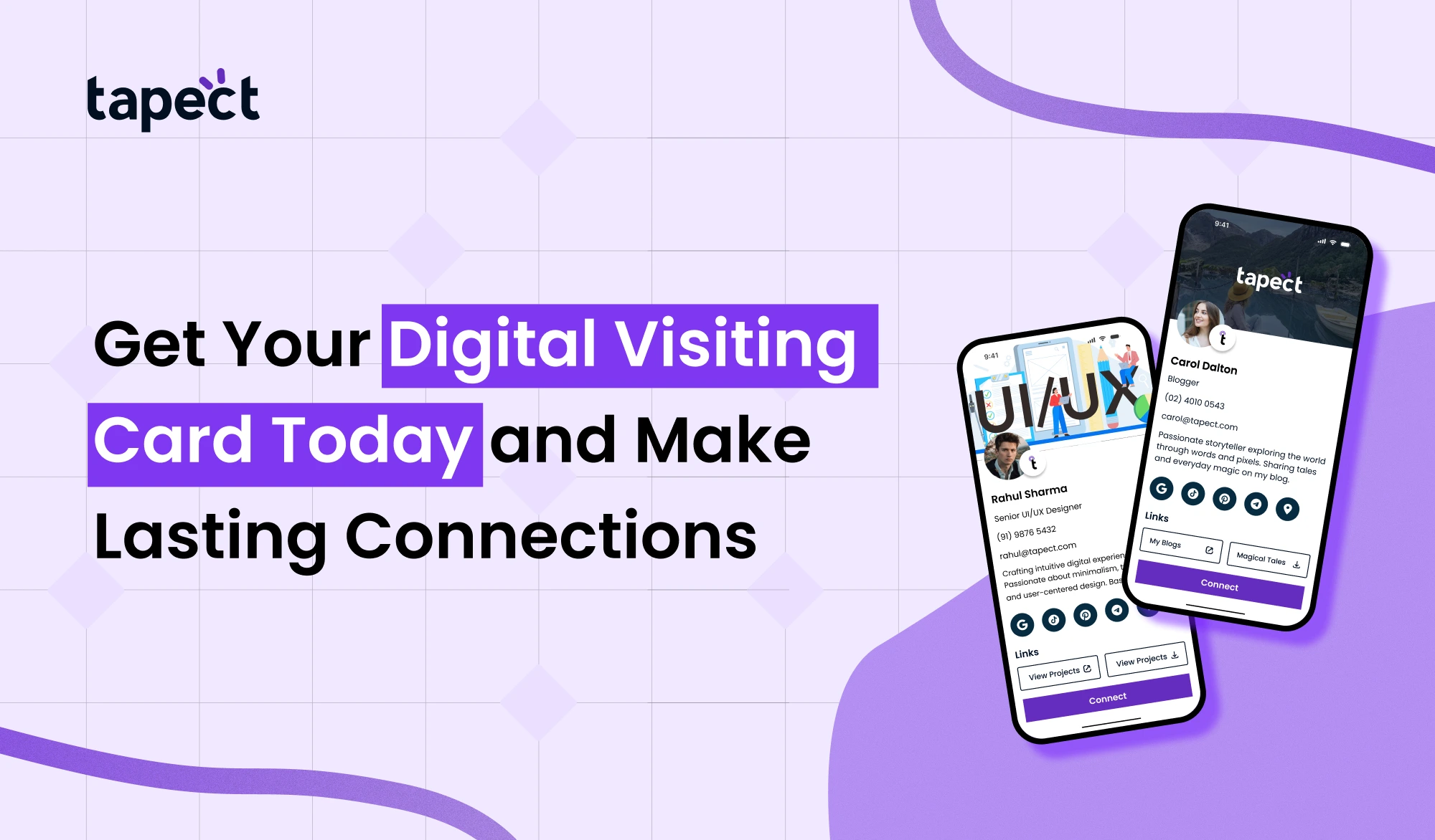 digital visiting card