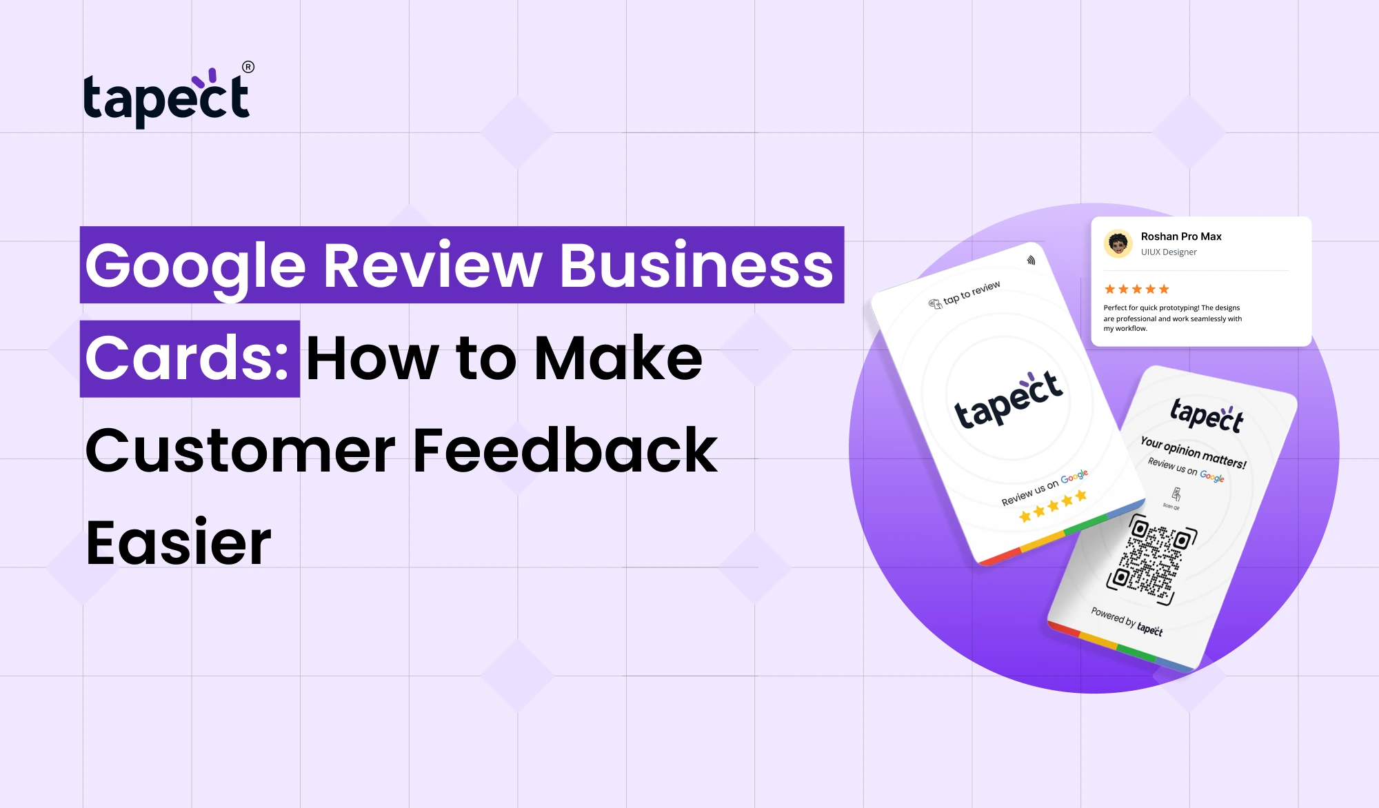 Google Review Business Cards
