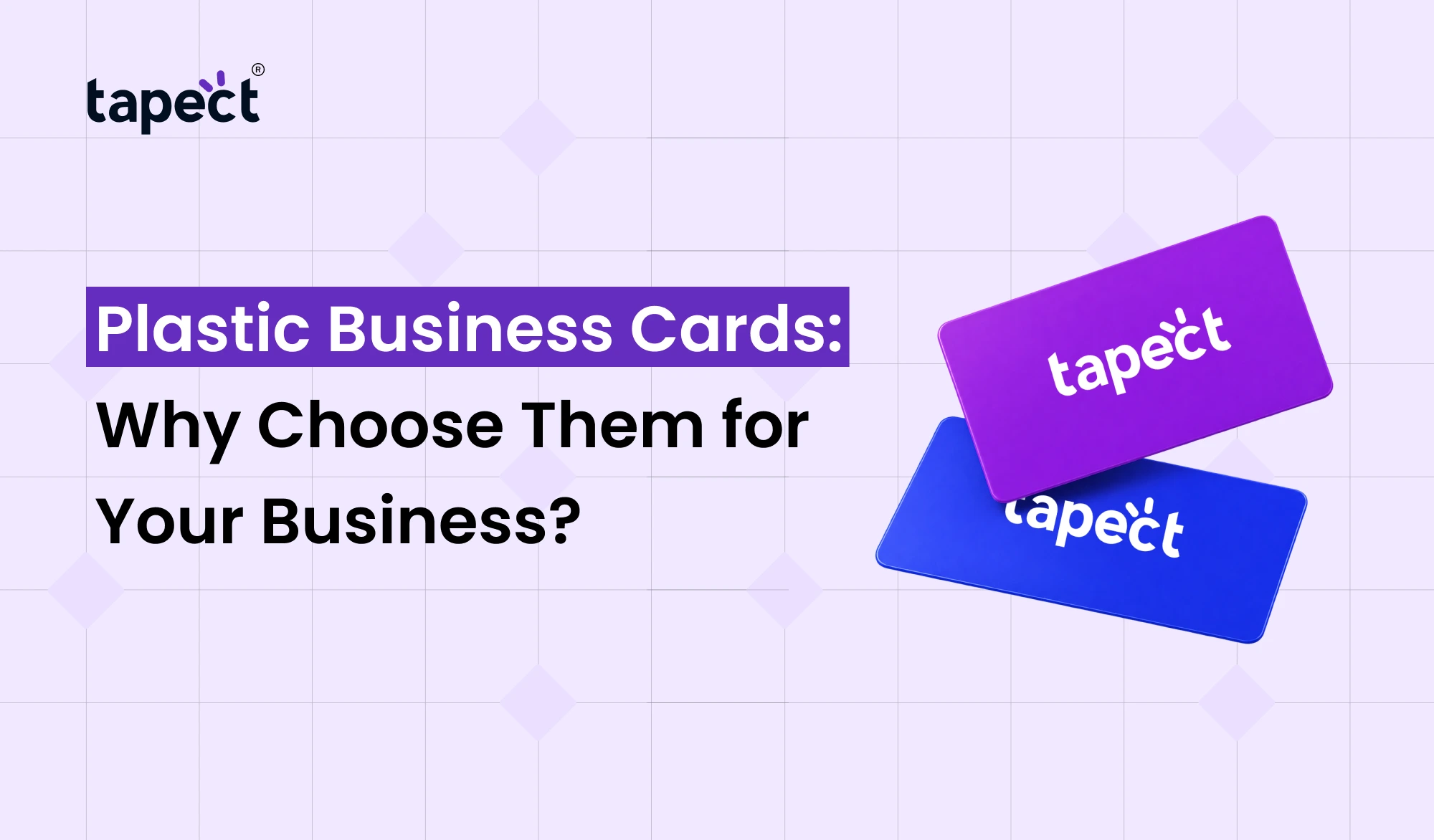 plastic business card
